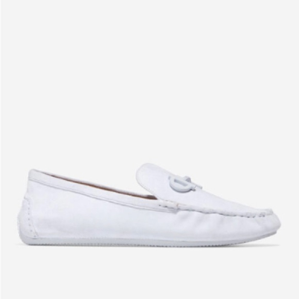 Brand new in box Halogen blue Cole Haan Tully Driver shoes.